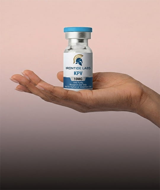 KPV research peptide vial