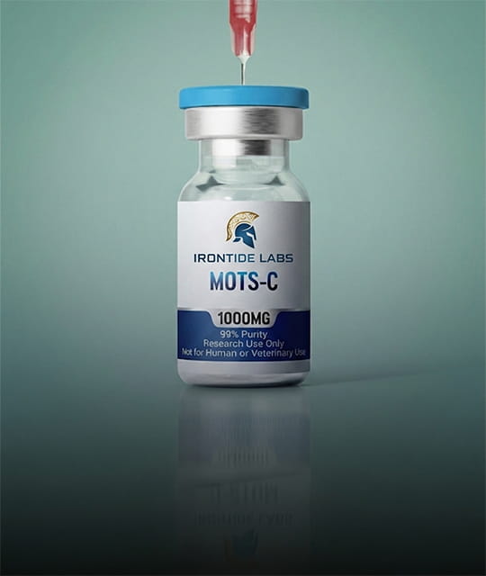 MOTS-c research peptide vial