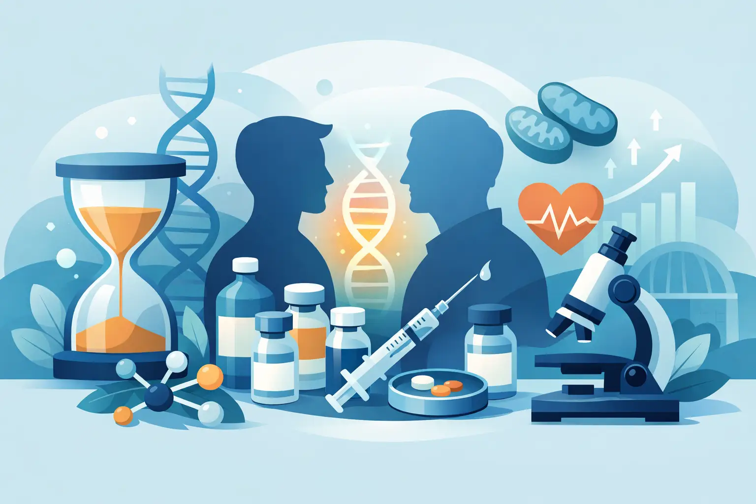 7 Best Peptides for Longevity Research