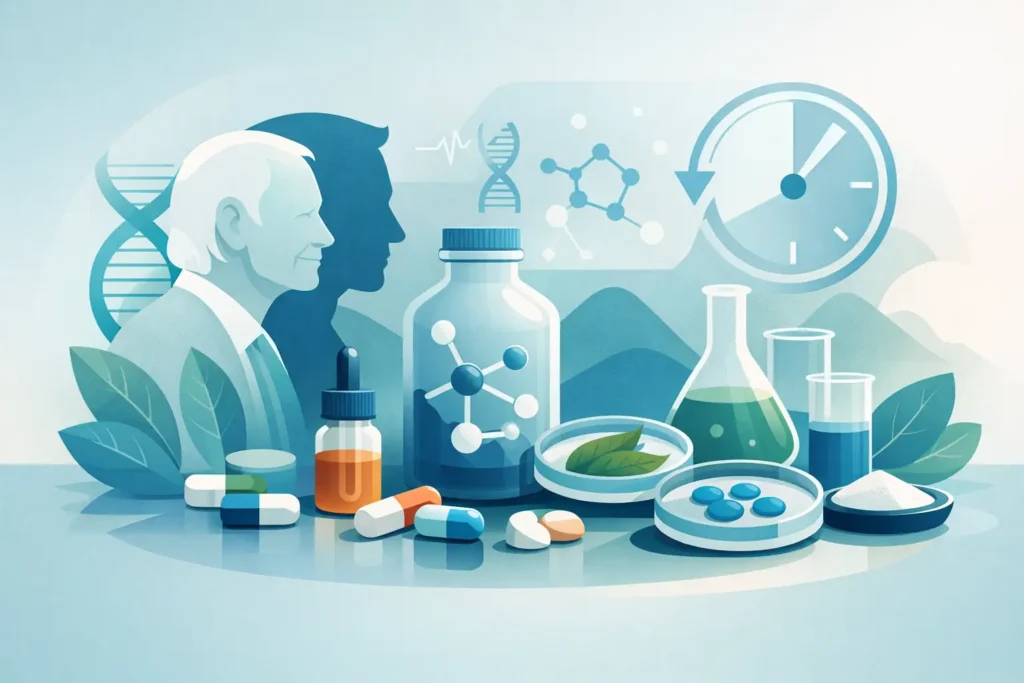 8 Top Compounds for Longevity Studies