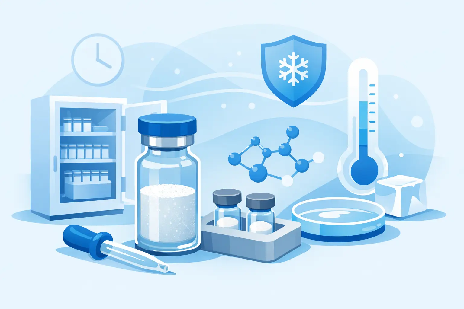 How to Store Lab Peptides Correctly