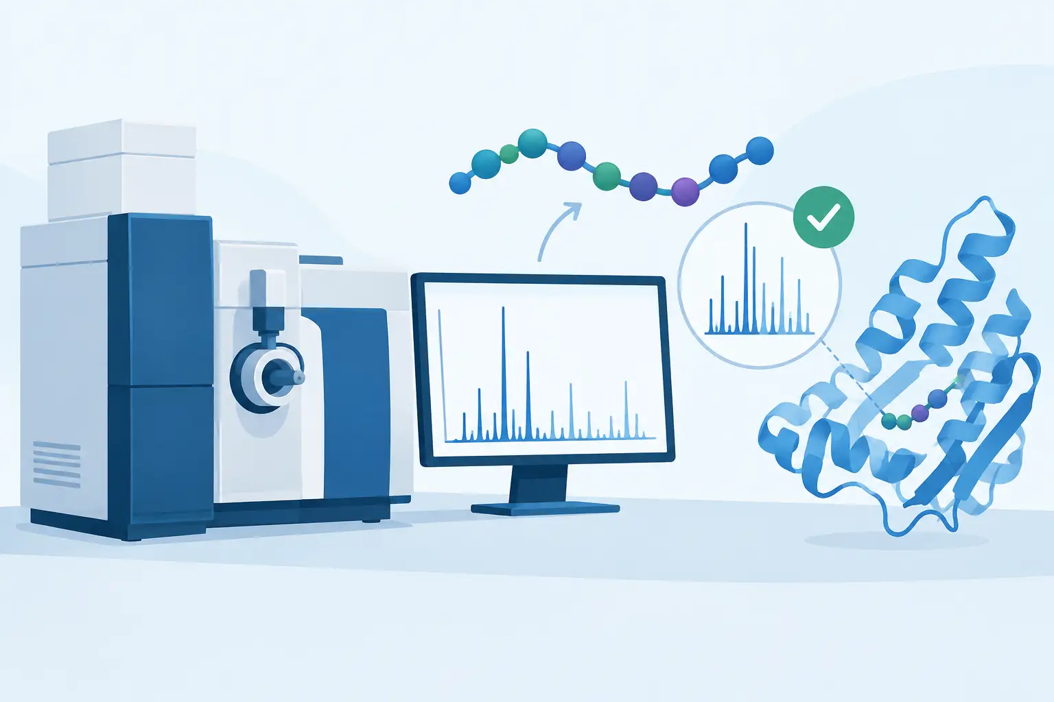Mass Spectrometry Peptide Identity Verification