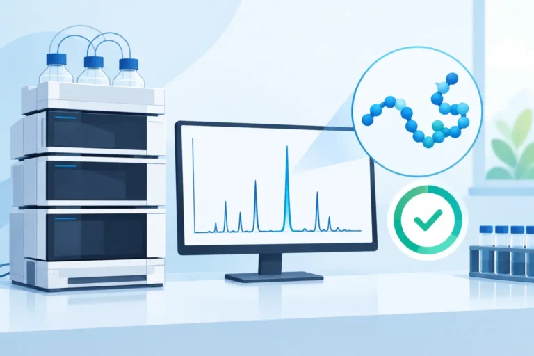 UHPLC Purity Screening Peptides at 99%+